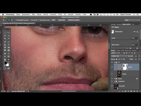 Çizgi roman tarzı Photoshop - 4.4 Frekans ayırma: Hardcore 2