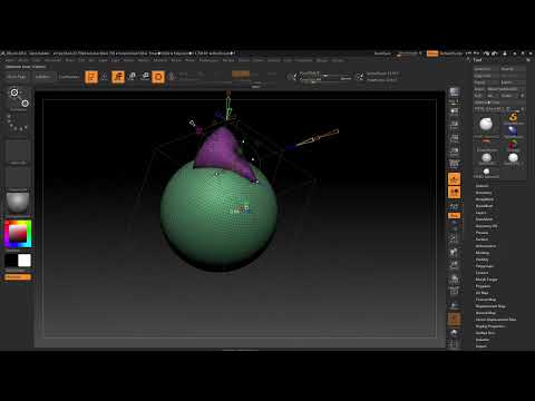 ZBrush 2018 ve 4R8 - Güncellemelerle ilgili Video Eğitimi: 4.2 Deformer: Project Primitive
