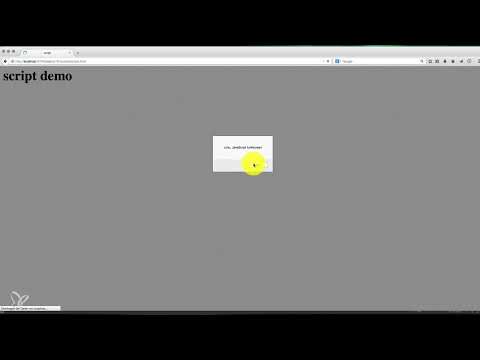 Basics HTML, CSS and JavaScript - 20 Integrating JavaScript