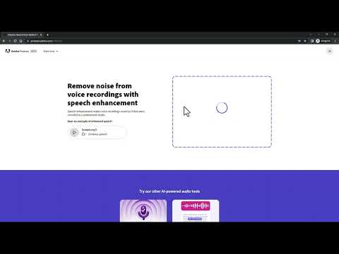 Improving audio recordings: 01 | Adobe Podcast - AI in the test