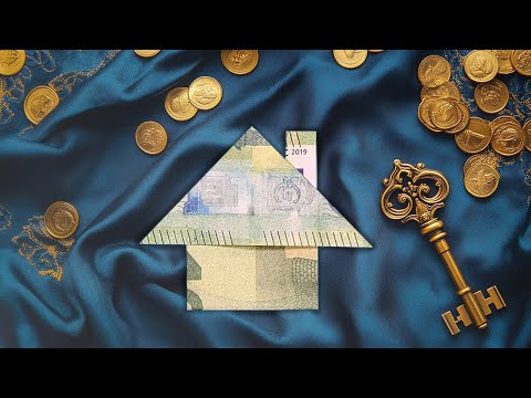 Vorschaubild: Haus aus Geldscheinen falten: Kreatives Geldgeschenk leicht gemacht