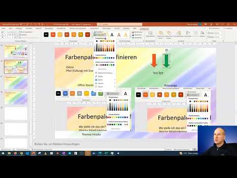 PowerPoint-kurs: 11.1 | Farveskemaer - juster og opret professionelt.