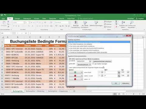 Excel-basics - Inleiding voor beginners: 29 Voorwaardelijke opmaak: Groen, Rood, Vinkje