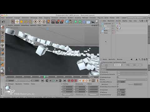 Développement de projet avec CINEMA 4D - Animation
