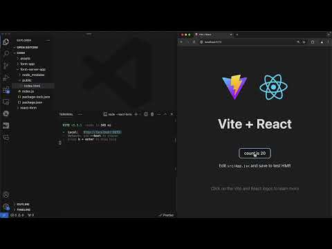 Web-Formulare erstellen: 6.9 | Formulare und Formularelemente in React &ndash; Projekt anlegen