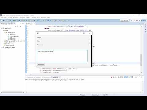 JavaFX für GUI-Entwicklung – 10 TextArea