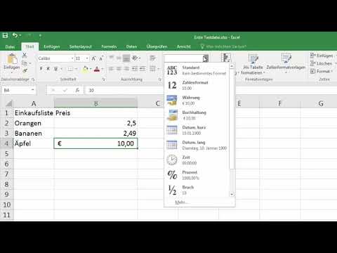 Excel-grundläggande - Introduktion för nybörjare: 07 Inmatning av celler