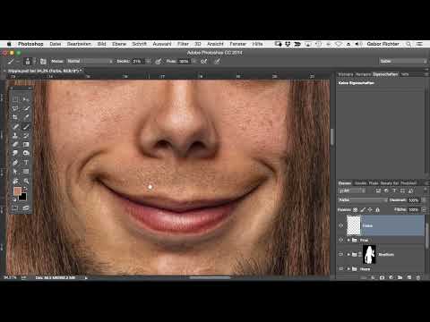 &Ccedil;izgi roman tarzı Photoshop - 6.7 cilt rengini eşitlemek