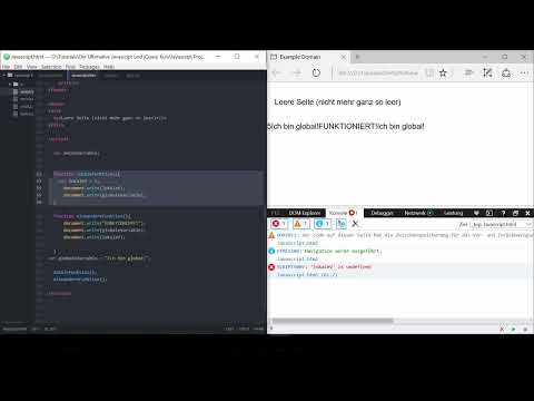 De ultieme training voor JavaScript en jQuery - 2.2 Globale vs. lokale variabelen