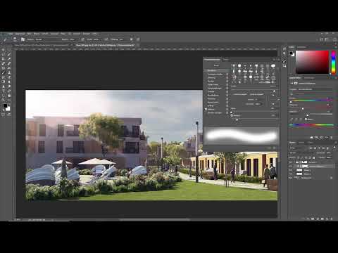 Sonsuz fırça eğitimi: 1.8 Bokeh fırça kullanımı: Gegenlichteffektlere sahip resimleri daha duygusal hale getirin.