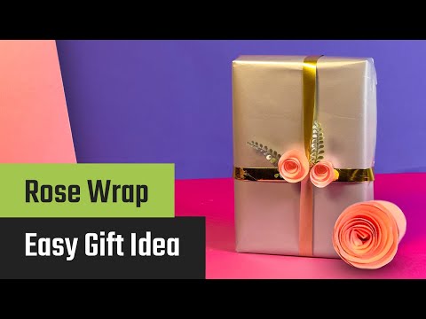 Preview image: Making Paper Flowers for Gifts - Instructions with Video & Photos