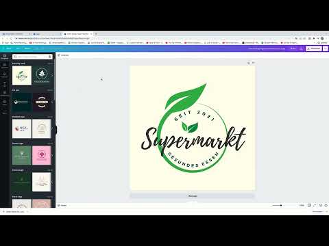 Facebook-markedsføring: 2.2 | Opret logo i Canva