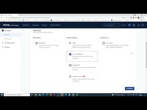 TikTok Ads-Manager: 2.3 | Kampanjtyper