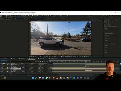 After Effects dersi: 10.11 | Otomatik olarak kaza simüle etme: Motor kaputunda hasar oluşturmak