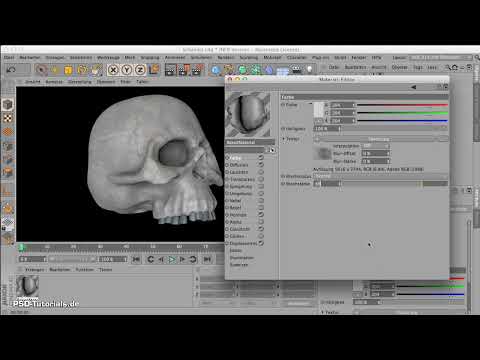 CINEMA 4D'de Heykel Yapımı - Yaratıcı Eğitim: Bölüm 15 - Malzeme