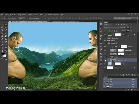 Photoshop kompozisyon - Satranç oyunu - Bölüm 08: Daha fazla arka plan öğesi ekleyin ve gökyüzü oluşturun.