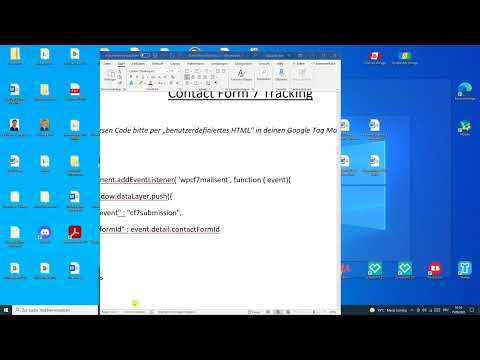 Google Analytics-Tutorial: 17.3 | Kontaktformulare-Tracking (Contact Form)