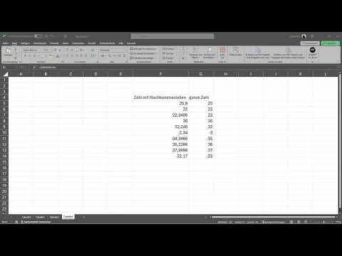 Conseils Excel : 14 | Supprimer les chiffres apr&egrave;s la virgule