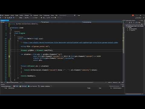 Programmation C#: 15.6 | LINQ: Modifier la classe XElement/fichier XML depuis Internet