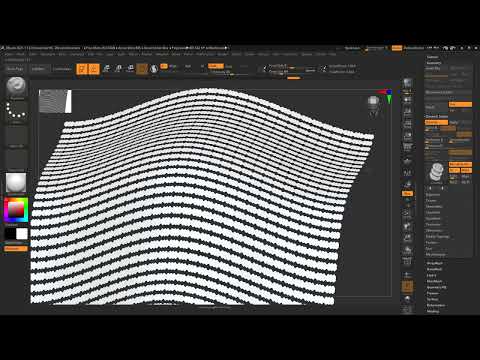 ZBrush 2021 - Video-træning om opdateringerne: 10 | MicroPoly
