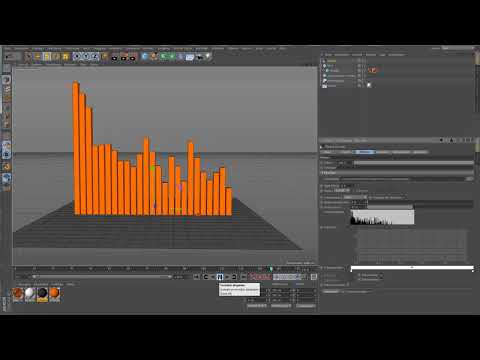 Cinema 4D MoGraph für Einsteiger – 2.4 Effektoren: Sound