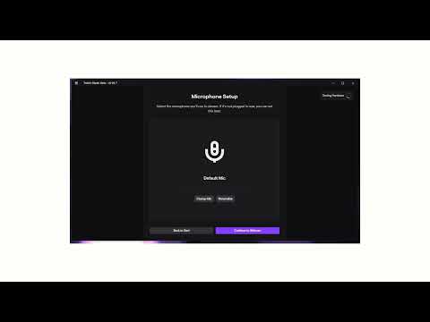 Tutorial de retransmisión en directo: 5.2 | Ajustes del micrófono en Twitch Studio