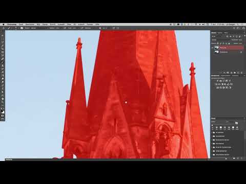 Photoshop-3D-Tutorial "Take-off": 02 | Kule maskeliyor