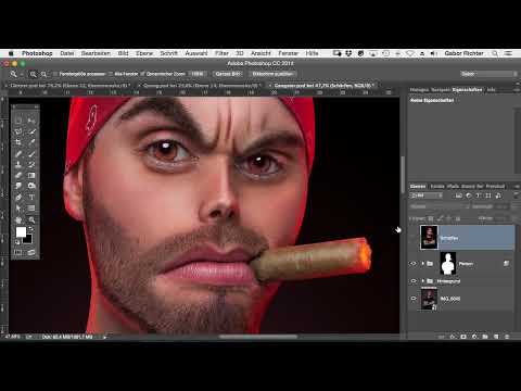 Çizgi roman tarzı Photoshop - 8.4 Sharpen
