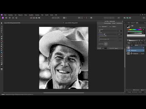 Affinity Photo (Best-of-Hacks): 03 | Birkaç tıklamayla yarıtonluğu ağı etkisi