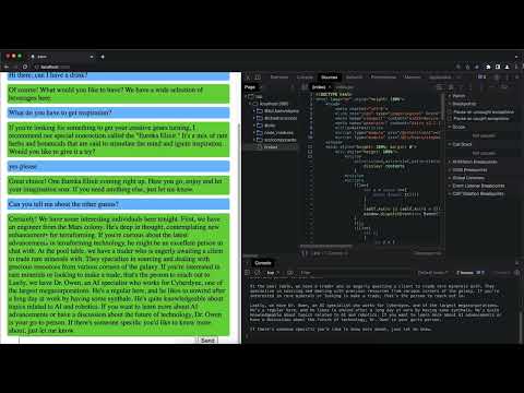 OpenAI API: 4.5 | Système de saisie pour le barman