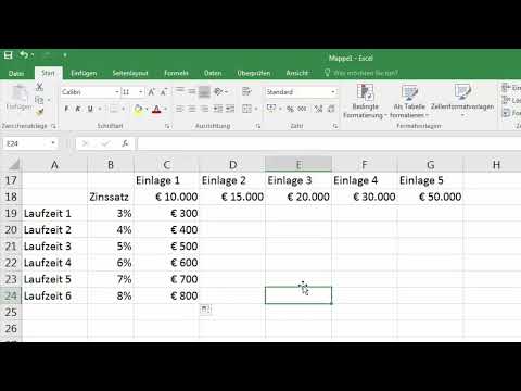 Excel-Grundlagen – Einführung für Anfänger: 18 Arbeiten mit relativen und absoluten Zellbezügen