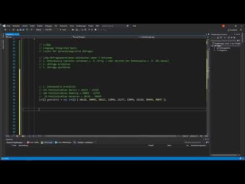 Programmation C# : 15.2 | LINQ et requêtes sur les tableaux