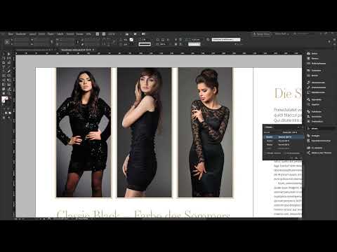 Apprendre InDesign - Tutoriel pour débutants : 3.9 Opacité, effets visuels et outil de création d'interstices