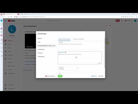 YouTube-marknadsf&ouml;ring: 4.6 | Ange standardinst&auml;llningar f&ouml;r uppladdning