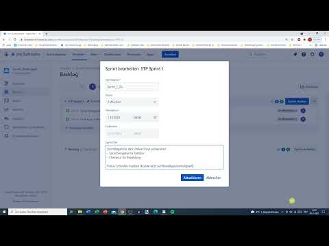 Jira-Tutorial: 4.4 | Backlog &ndash; Sprints Jira Eğitimi: 4.4 | Backlog &ndash; Sprint'ler