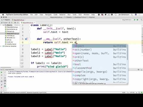 Programmare con Python - 11.9 Metodi magici