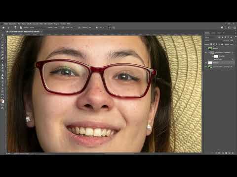Photoshop teknikleri: 2.5 | Gözlük yansımalarını kaldırma