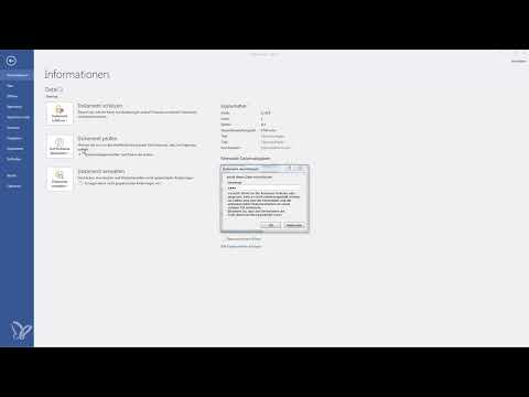 Mieux dans Word - crypter le document avec un mot de passe
