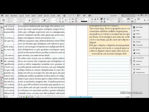 InDesign'de tipografi