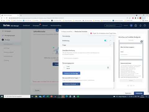 TikTok Ads-Manager: 8.3 | Skapa ledgenereringsannons