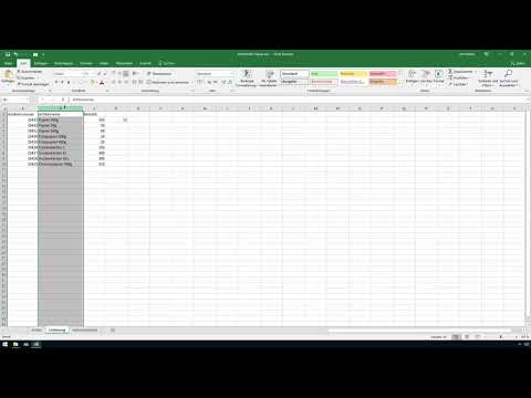 Excel course for controlling and sales: Assortment list, units, currency & Co - 2.8 Comparing values in a reference table