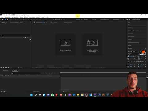 After Effects dersi: 2.2 | İlk açılış ve hayat kurtaran otomatik kayıt