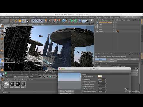 Cinema 4D ve Photoshop buluşuyor: I - 4.4. Hava detaylı ayarla