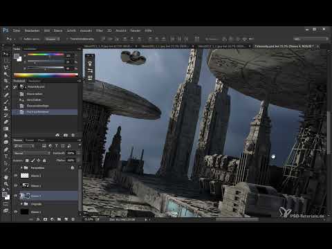 Cinema 4D ile Photoshop buluşuyor: II - 2.1. Alfa kanalları kullanarak arka plan eklemek