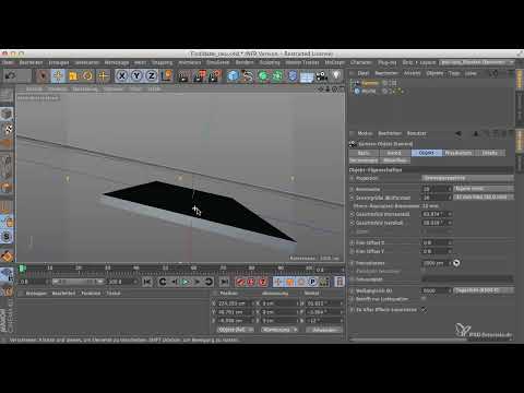 Cinema 4D, Photoshop ile buluşuyor: I - 2.01. Sahne oluşturma: Zentralbasis oluşturma
