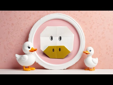 Forhåndsvisningsbillede: And til at folde - simpelt origami for børn fra 3 år