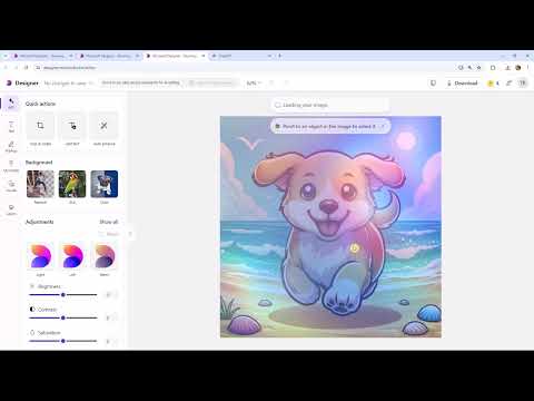 Microsoft Designer: 2.5 | Quick Selection im Detail
