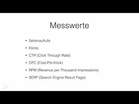 Earning money with the AdSense formula - 2.4 Understanding key metrics