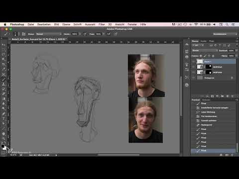 Character Painting in Photoshop - Module 2.1 Caricature Drawing