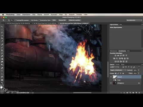 Photoshop ile Görünümler ve Stiller - Alev